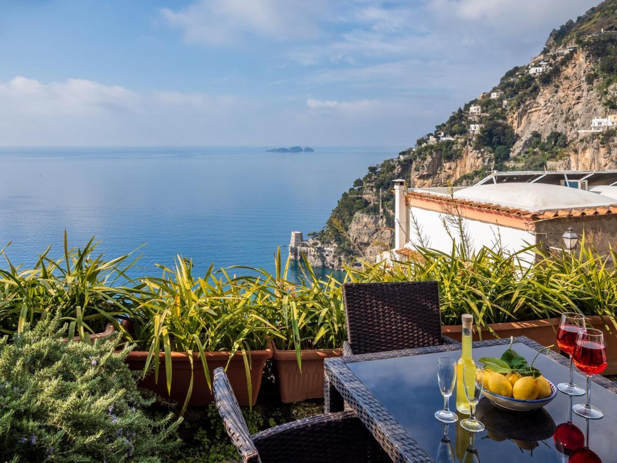 Scorcio D' Oltremare - Sea View Apt In بوسيتانو المظهر الخارجي الصورة
