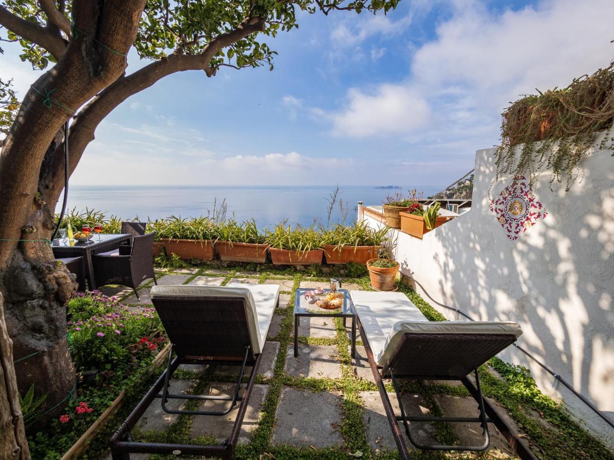 Scorcio D' Oltremare - Sea View Apt In بوسيتانو المظهر الخارجي الصورة