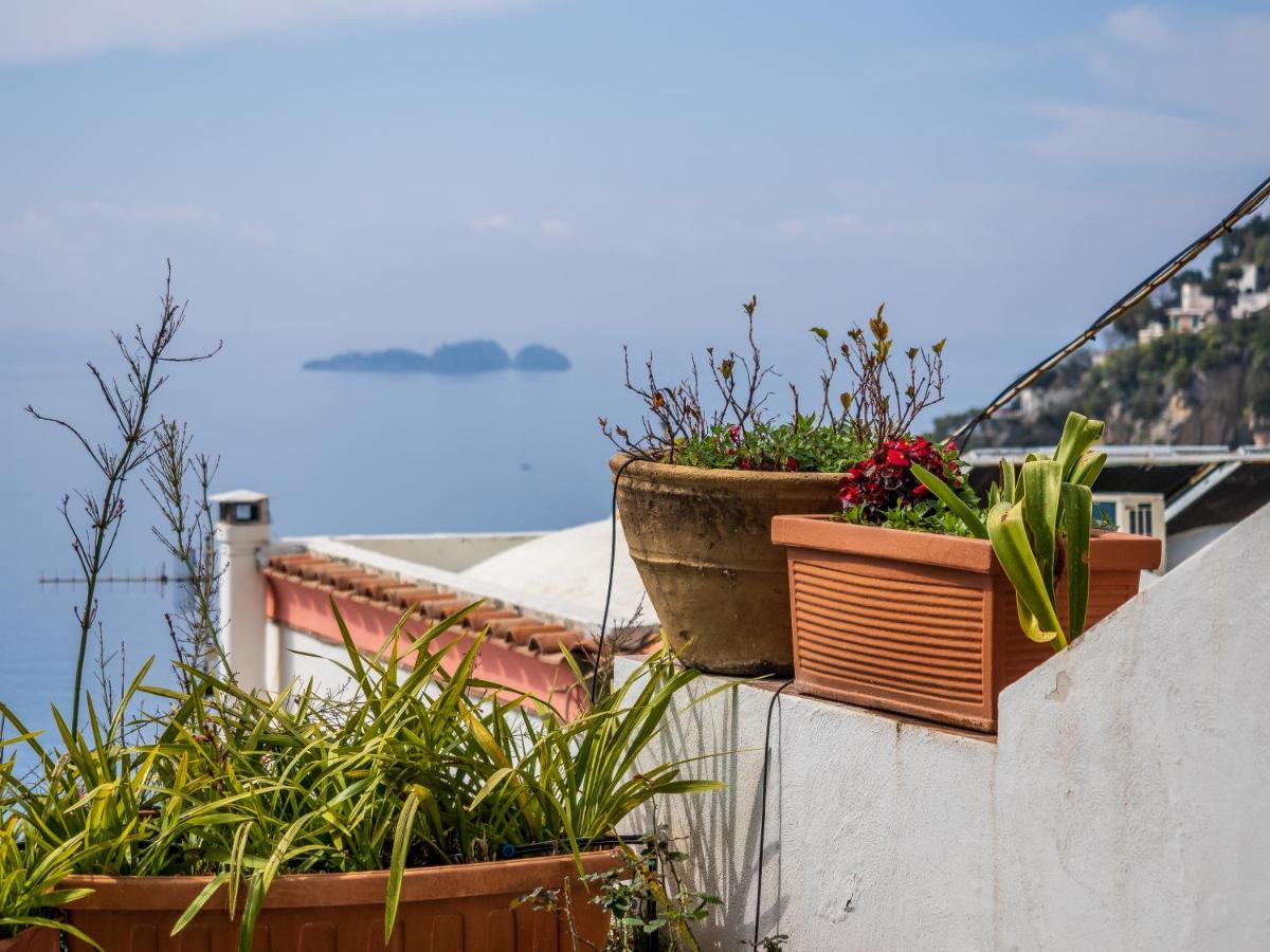 Scorcio D' Oltremare - Sea View Apt In بوسيتانو المظهر الخارجي الصورة